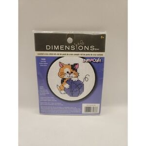 Dimensions Cute Kitty 73038 Counted Cross Stitch Kit